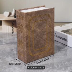 1pc 100 sheets Retro Photo Album - 6 Inch Insert Style Simple Suit